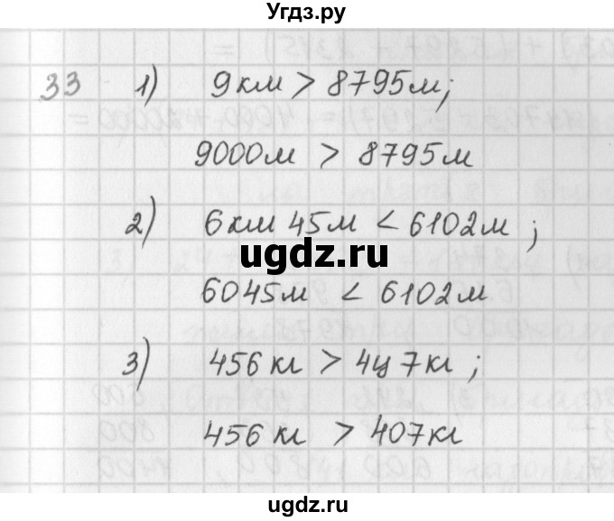 ГДЗ (Решебник) по математике 5 класс ( дидактические материалы) Мерзляк А.Г. / вариант 4 / 33