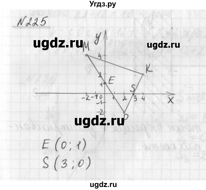 ГДЗ (Решебник) по математике 6 класс (дидактические материалы) Мерзляк А.Г. / вариант 1 / 225