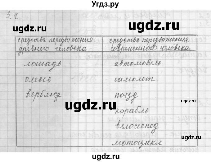 ГДЗ (Решебник) по окружающему миру 4 класс (рабочая тетрадь) Дмитриева Н.Я. / упражнение номер / 4