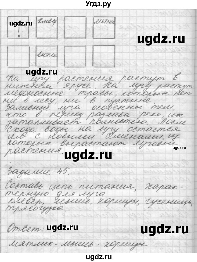 ГДЗ (Решебник 2016) по окружающему миру 4 класс (рабочая тетрадь) О.Т. Поглазова / часть 1. страница / 60(продолжение 2)