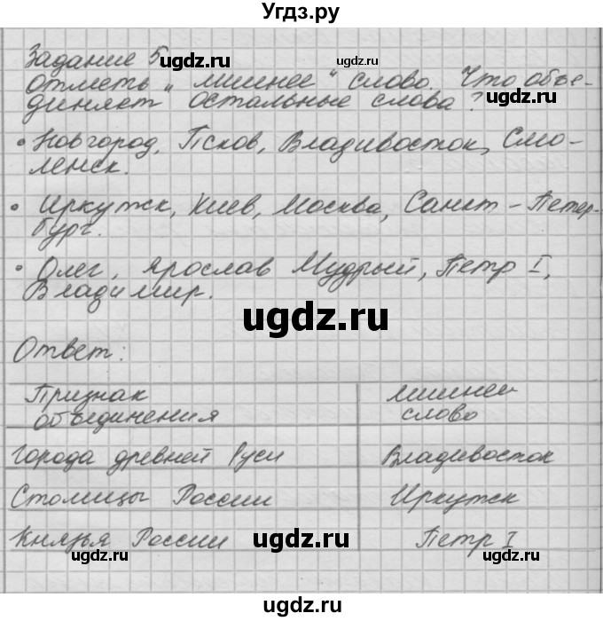 ГДЗ (Решебник 2016) по окружающему миру 4 класс (рабочая тетрадь) О.Т. Поглазова / часть 2. страница / 29(продолжение 2)