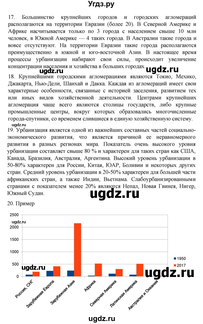 ГДЗ (Решебник 2022) по географии 10 класс В.П. Максаковский / страница / 93(продолжение 2)