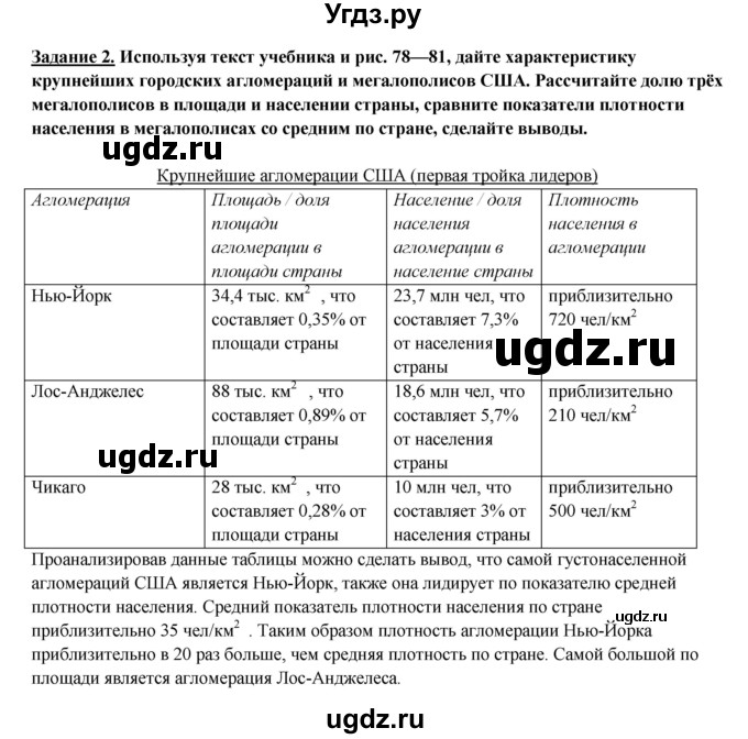 ГДЗ (Решебник 2017) по географии 10 класс В.П. Максаковский / страница / 331(продолжение 2)