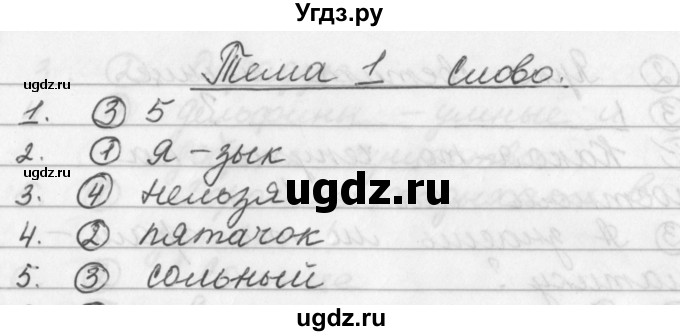 ГДЗ (Решебник) по русскому языку 2 класс (рабочая тетрадь) Исаева Н.А. / страница / 5