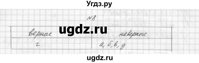 ГДЗ (Решебник) по алгебре 8 класс (дидактические материалы) Звавич Л.И. / самостоятельные работы. вариант 2 / С-15 / 8