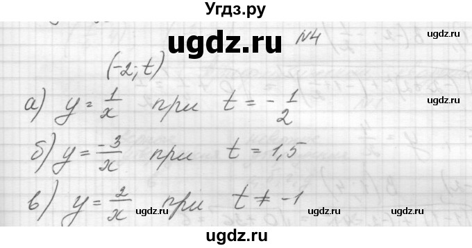 ГДЗ (Решебник) по алгебре 8 класс (дидактические материалы) Звавич Л.И. / самостоятельные работы. вариант 2 / С-8 / 4