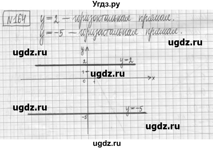 ГДЗ (Решебник) по алгебре 7 класс (дидактические материалы) Мерзляк А.Г. / упражнение / вариант 3. номер / 164