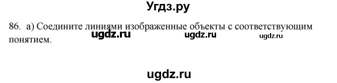 ГДЗ (Решебник) по окружающему миру 2 класс (рабочая тетрадь) Н.Я. Дмитриева / упражнение номер / 86