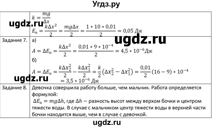 ГДЗ (Решебник) по физике 7 класс (рабочая тетрадь) Грачев А.В. / параграф-№ / 43(продолжение 2)