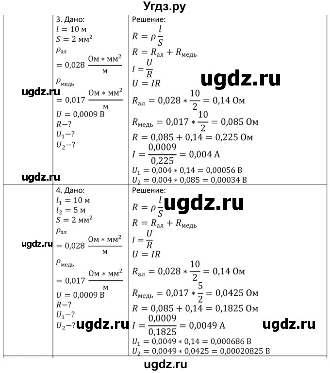 ГДЗ (Решебник) по физике 8 класс Грачев А.В. / страница номер / 233(продолжение 2)