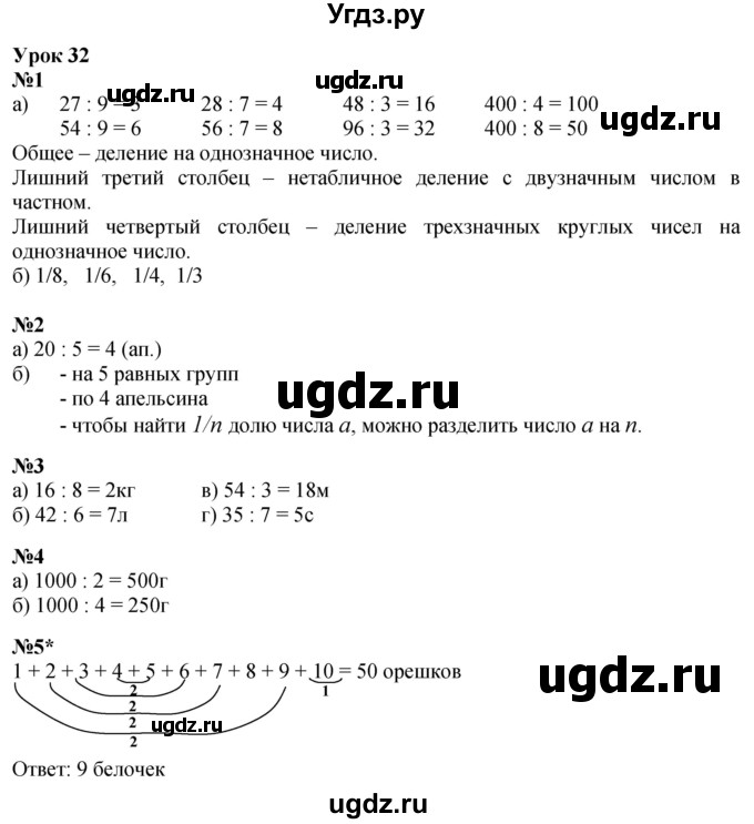 ГДЗ (Решебник 2022) по математике 4 класс (рабочая тетрадь) Петерсон Л.Г. / часть 1. страница / 61