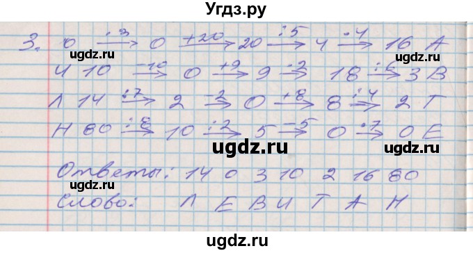 ГДЗ (Решебник №2 к старой тетради) по математике 3 класс (рабочая тетрадь) Дорофеев Г.В. / часть 1. страницы / 68(продолжение 2)