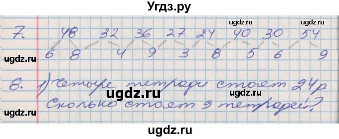 ГДЗ (Решебник №2 к старой тетради) по математике 3 класс (рабочая тетрадь) Дорофеев Г.В. / часть 1. страницы / 90