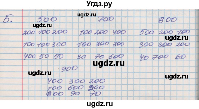 ГДЗ (Решебник 2017 №2) по математике 3 класс (рабочая тетрадь) Дорофеев Г.В. / часть 2. страницы / 36