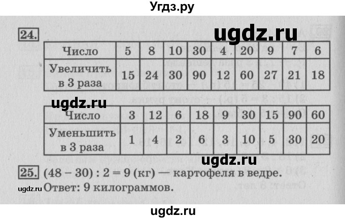 ГДЗ (Решебник 2017 №3) по математике 3 класс (рабочая тетрадь) Дорофеев Г.В. / часть 1. страницы / 20(продолжение 2)