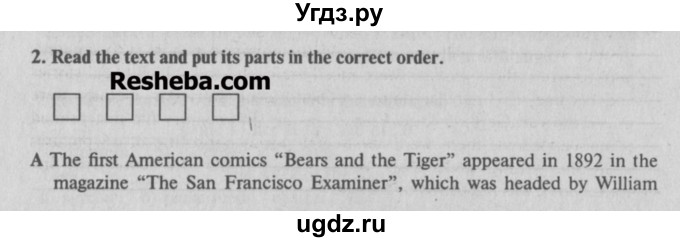 ГДЗ (Учебник) по английскому языку 7 класс (тесты) Тер-Минасова С.Г. / test 6b / 2