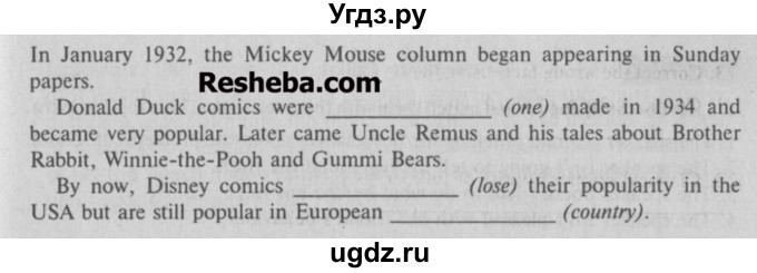 ГДЗ (Учебник) по английскому языку 7 класс (тесты) Тер-Минасова С.Г. / test 6b / 4(продолжение 2)