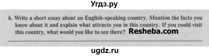 ГДЗ (Учебник) по английскому языку 7 класс (тесты) Тер-Минасова С.Г. / test 6b / 6