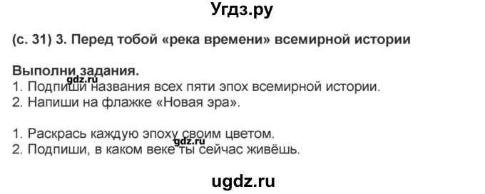 ГДЗ (Решебник) по окружающему миру 4 класс (рабочая тетрадь) Харитонова Н.В. / часть 2 (страница) / 31