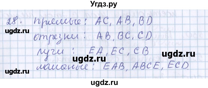 ГДЗ (Решебник) по математике 3 класс Давыдов В.В. / проверь свои знания и умения / 28