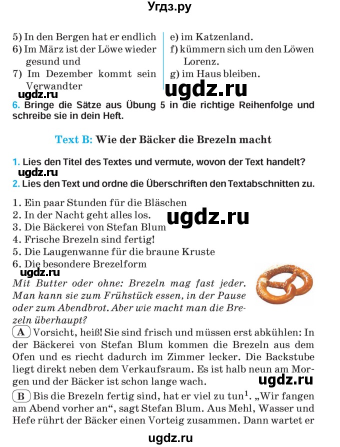 ГДЗ (Учебник) по немецкому языку 5 класс Салынская С.И. / часть 1. страница / 129