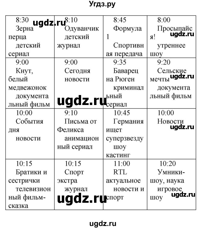 ГДЗ (Решебник) по немецкому языку 5 класс Салынская С.И. / часть 2. страница / 57