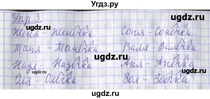 ГДЗ (Решебник) по русскому языку 2 класс (рабочая тетрадь пишем грамотно) Кузнецова М.И. / тетрадь №1. страница / 75(продолжение 2)