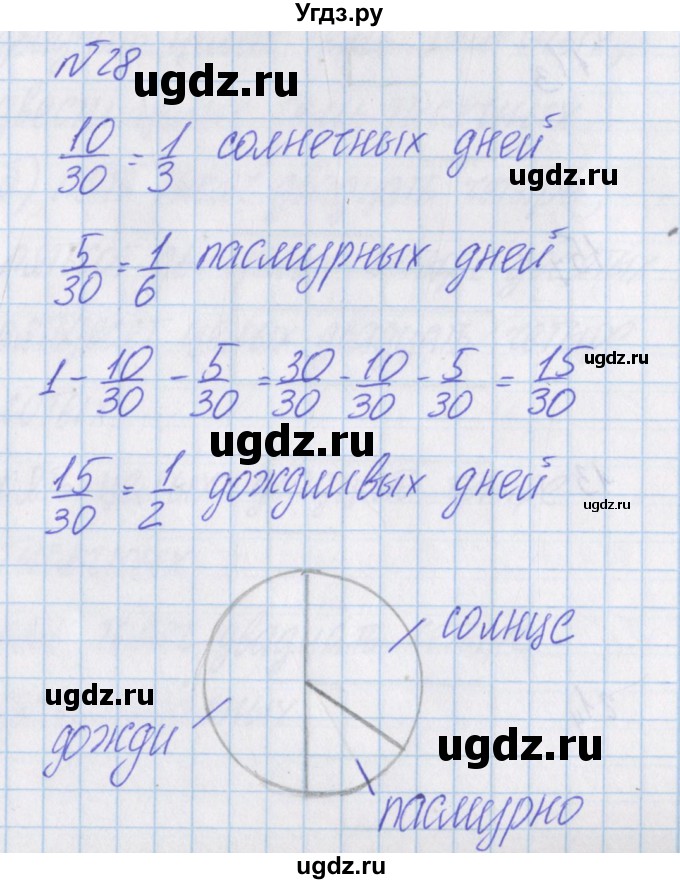 ГДЗ (Решебник) по математике 4 класс Александрова Э.И. / часть 1 / дополнительные задания / страница 36 / 28