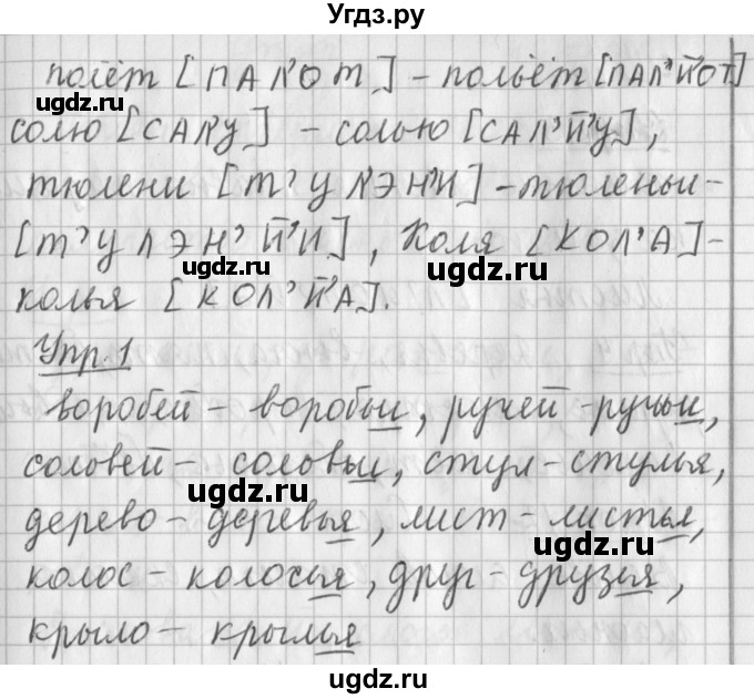 ГДЗ (Решебник) по русскому языку 2 класс Иванов С.В. / часть 1. страница / 36(продолжение 2)