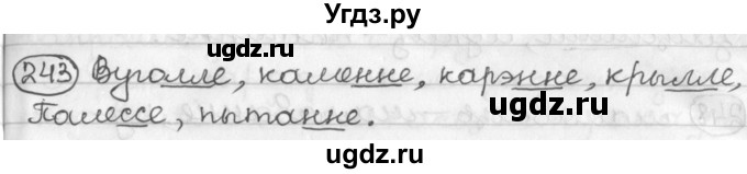 ГДЗ (Решебник) по белорусскому языку 2 класс Павловский И.И. / часть 1 / упражнение-№ / 243