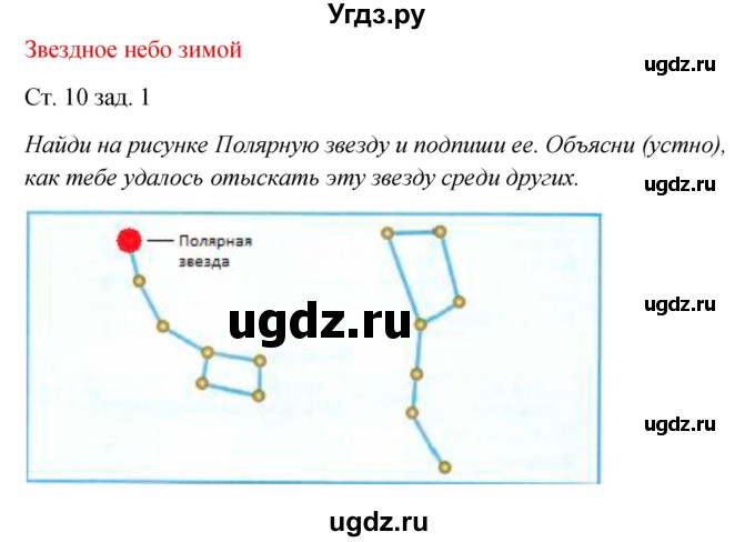 ГДЗ (Решебник) по окружающему миру 2 класс (рабочая тетрадь) Плешаков А.А. / часть 2. страница номер / 10