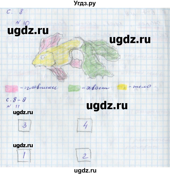 ГДЗ (Решебник) по окружающему миру 2 класс (тетрадь для самостоятельной работы) Федотова О.Н. / часть 2. страница номер / 8