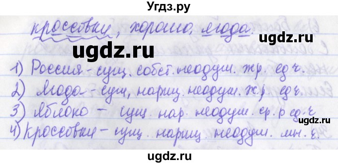 ГДЗ (Решебник) по русскому языку 2 класс (рабочая тетрадь) Яковлева С.Г. / тетрадь №4. упражнение / 36(продолжение 2)