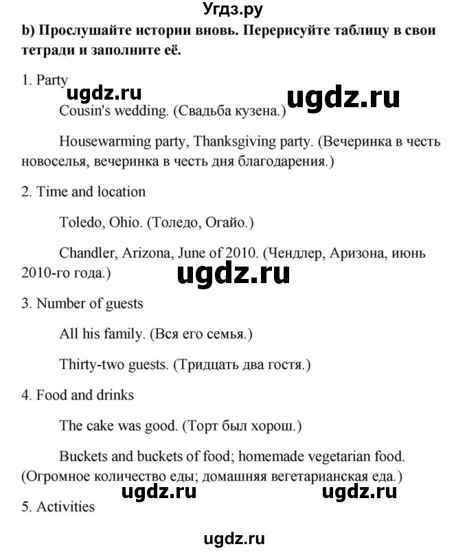 ГДЗ (Решебник) по английскому языку 9 класс Юхнель Н.В. / часть 1. страница номер / 161