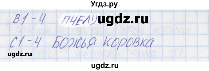 ГДЗ (Решебник) по окружающему миру 1 класс (контрольно-измерительные материалы) Яценко И.Ф. / тест номер / 8(продолжение 2)