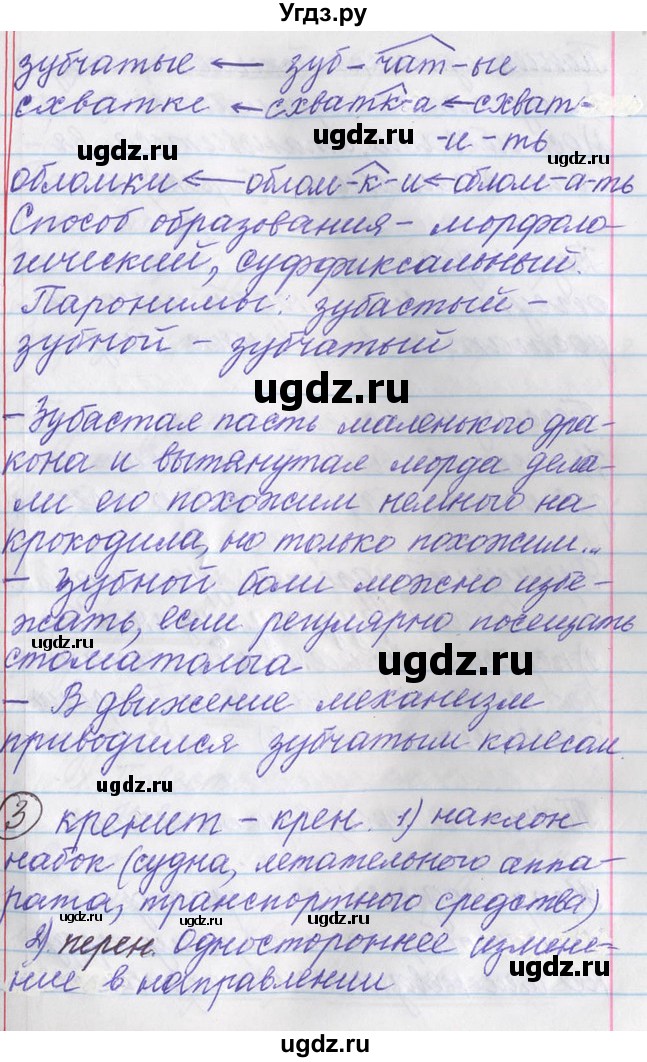 ГДЗ (Решебник) по русскому языку 11 класс Львова С.И. / номер упражнения / 198(продолжение 6)