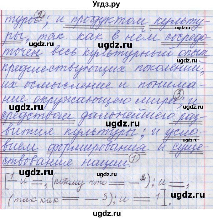 ГДЗ (Решебник) по русскому языку 11 класс Львова С.И. / номер упражнения / 2(продолжение 9)