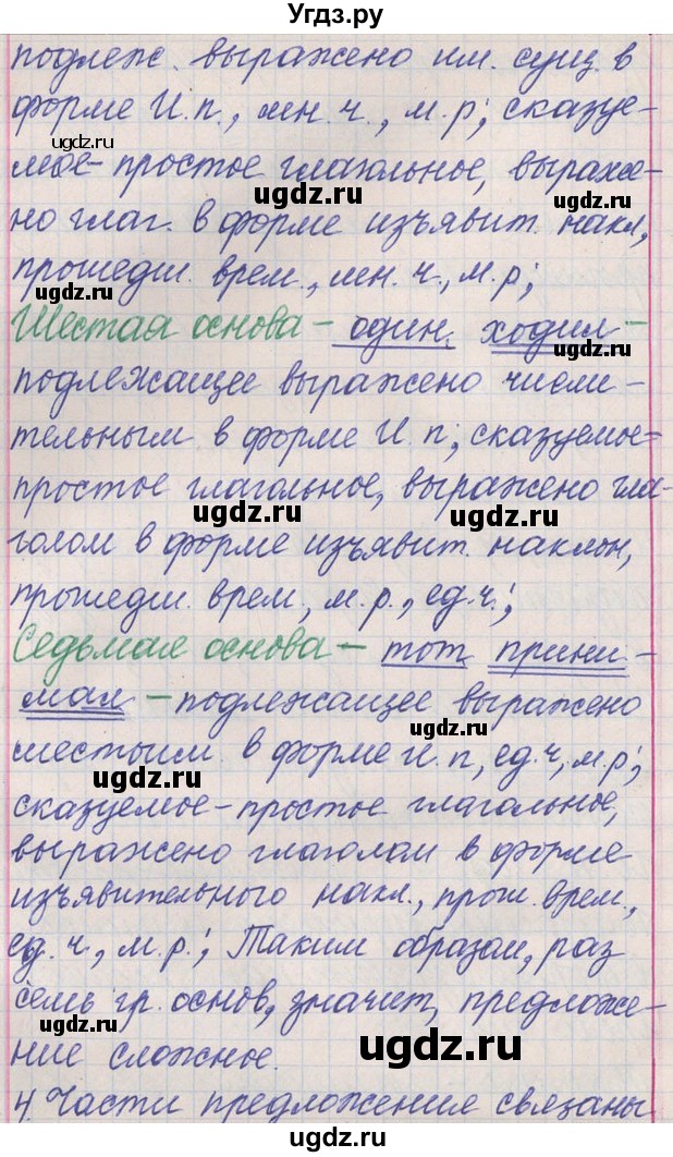 ГДЗ (Решебник) по русскому языку 11 класс Львова С.И. / номер упражнения / 299(продолжение 9)