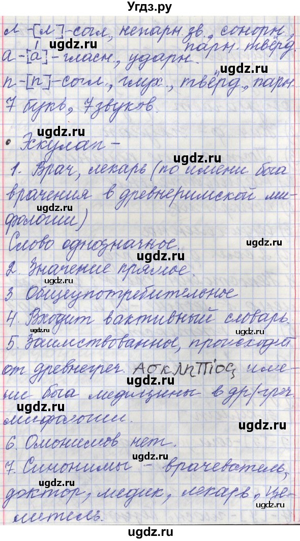 ГДЗ (Решебник) по русскому языку 11 класс Львова С.И. / номер упражнения / 59(продолжение 9)