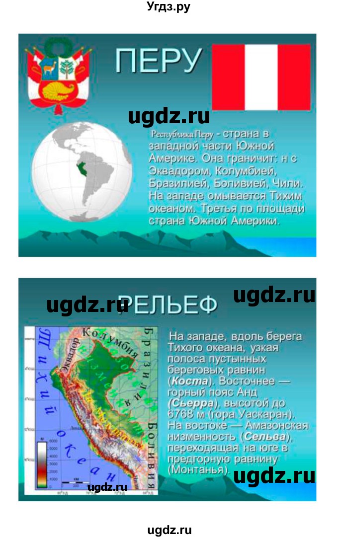ГДЗ (Решебник 2022) по географии 7 класс Коринская В.А. / страница / 197(продолжение 4)