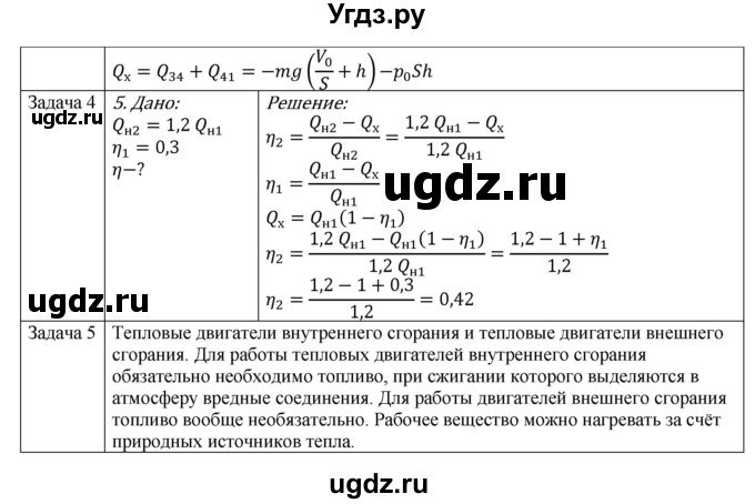 ГДЗ (Решебник) по физике 10 класс Грачев А.В. / § / 54(продолжение 2)