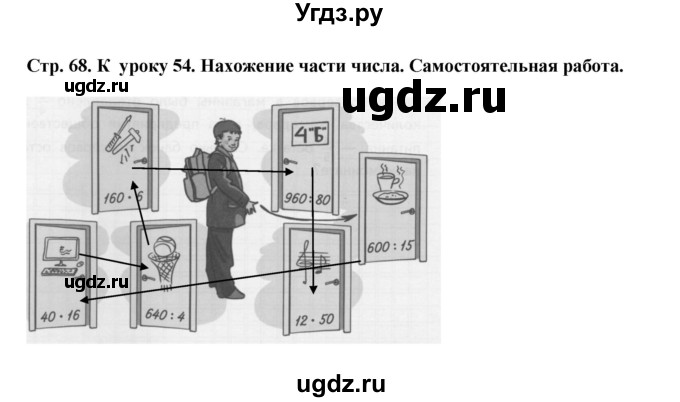 ГДЗ (Решебник к тетради 2016) по математике 4 класс (рабочая тетрадь) Гейдман Б.П. / тетрадь №2. страница / 68