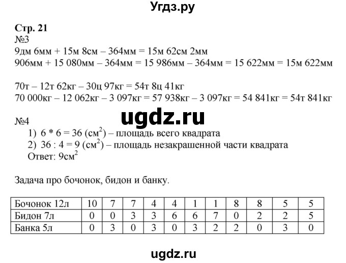 ГДЗ (Решебник к тетради 2016) по математике 4 класс (рабочая тетрадь) Гейдман Б.П. / тетрадь №4. страница / 22