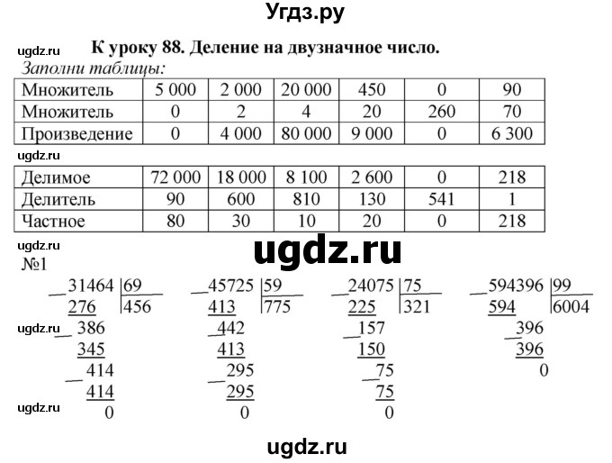 ГДЗ (Решебник к тетради 2022) по математике 4 класс (рабочая тетрадь) Гейдман Б.П. / тетрадь №3. страница / 67