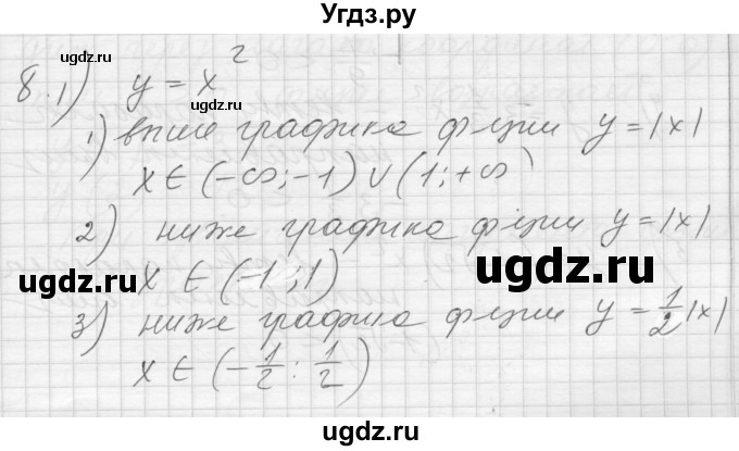 ГДЗ (Решебник) по алгебре 8 класс (дидактические материалы) Ткачева М.В. / § 36 / 8