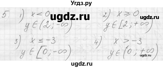 ГДЗ (Решебник) по алгебре 8 класс (дидактические материалы) Ткачева М.В. / § 6 / 5