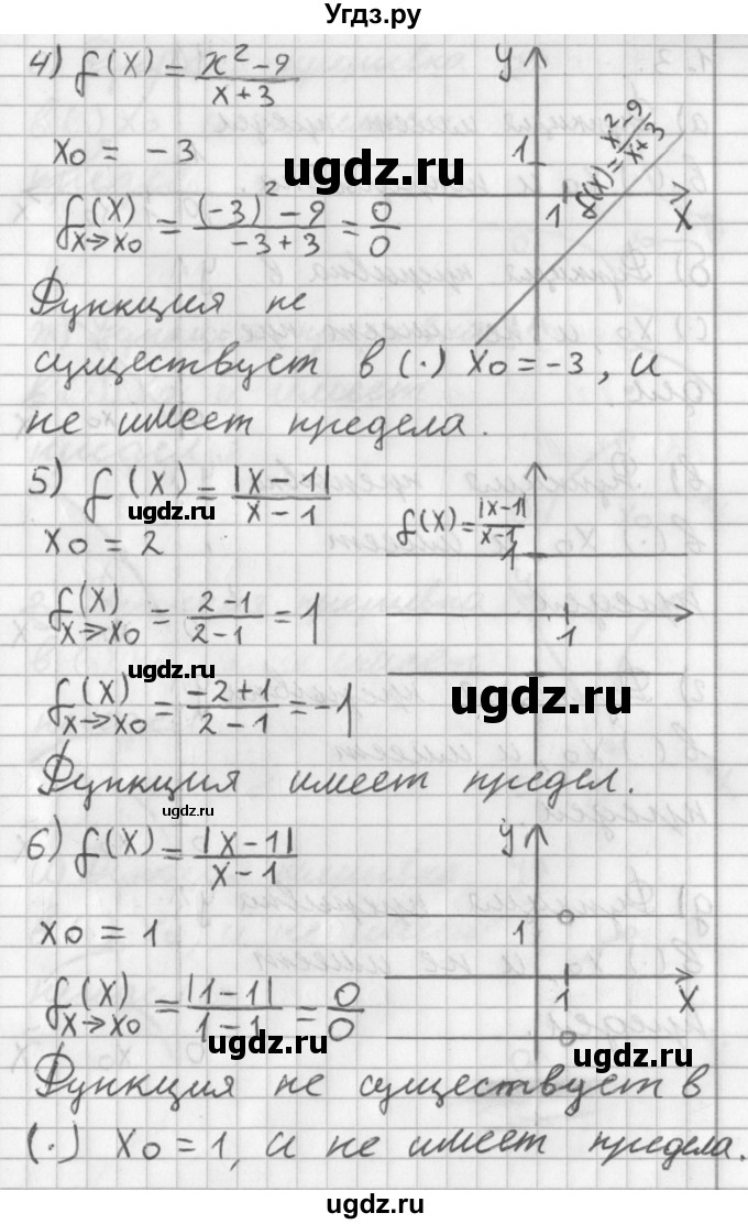 ГДЗ (Решебник к учебнику 2014) по алгебре 11 класс Мерзляк А.Г. / § 1 / 1.2(продолжение 2)