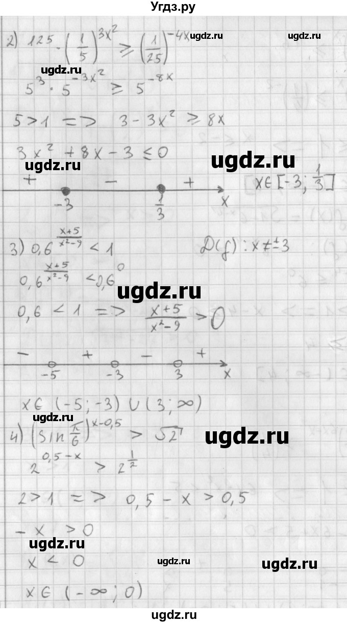 ГДЗ (Решебник к учебнику 2014) по алгебре 11 класс Мерзляк А.Г. / § 12 / 12.8(продолжение 2)