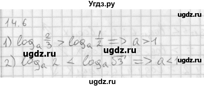 ГДЗ (Решебник к учебнику 2014) по алгебре 11 класс Мерзляк А.Г. / § 14 / 14.6