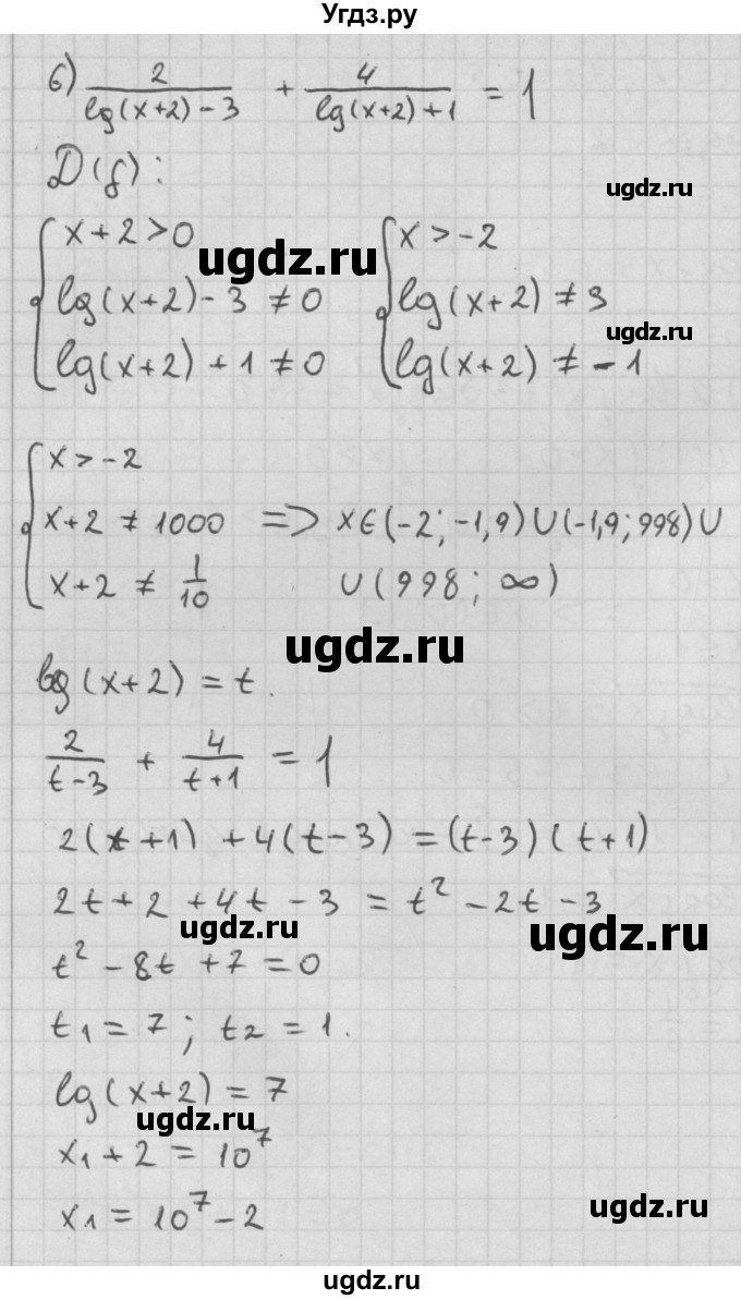 ГДЗ (Решебник к учебнику 2014) по алгебре 11 класс Мерзляк А.Г. / § 15 / 15.17(продолжение 4)